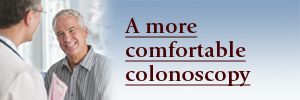 A more comfortable colonoscopy